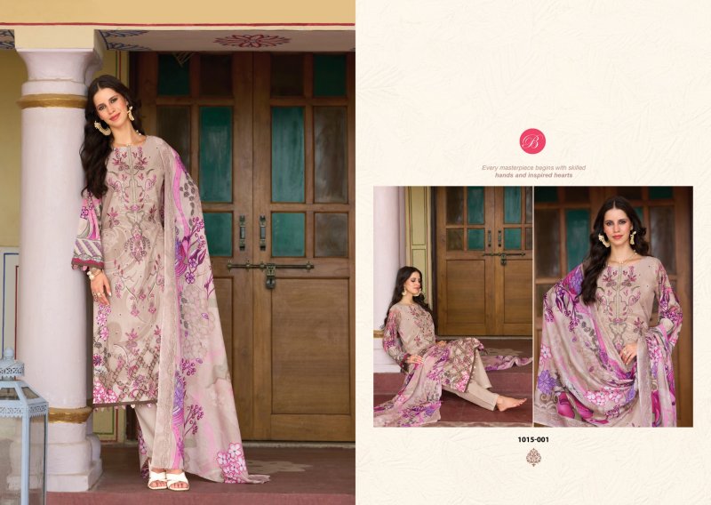 Chevron Vol 6 By Belliza Cotton Printed Dress Material